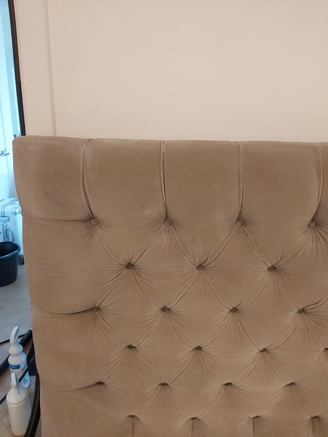 Upholstery stain removal from Silent Mites